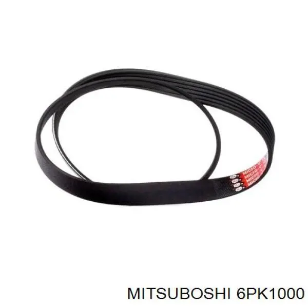 Ремінь генератора 6PK1000 Mitsuboshi