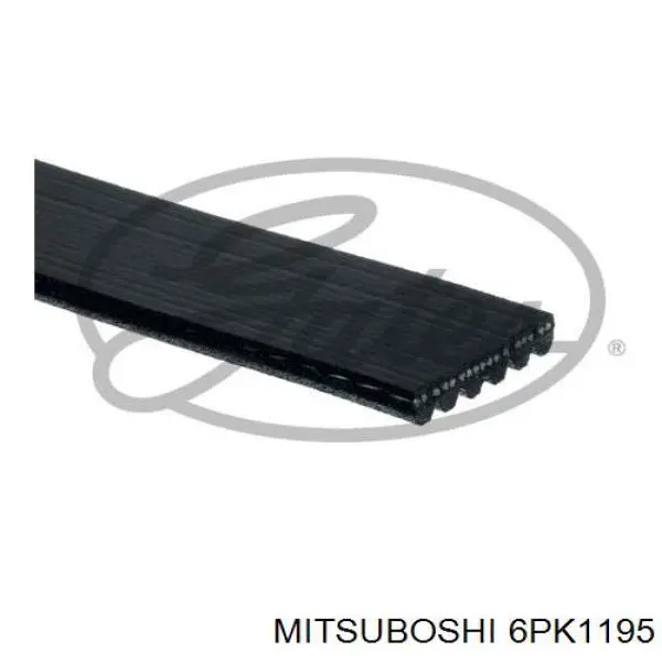 6PK1195 Mitsuboshi ремінь приводний, агрегатів