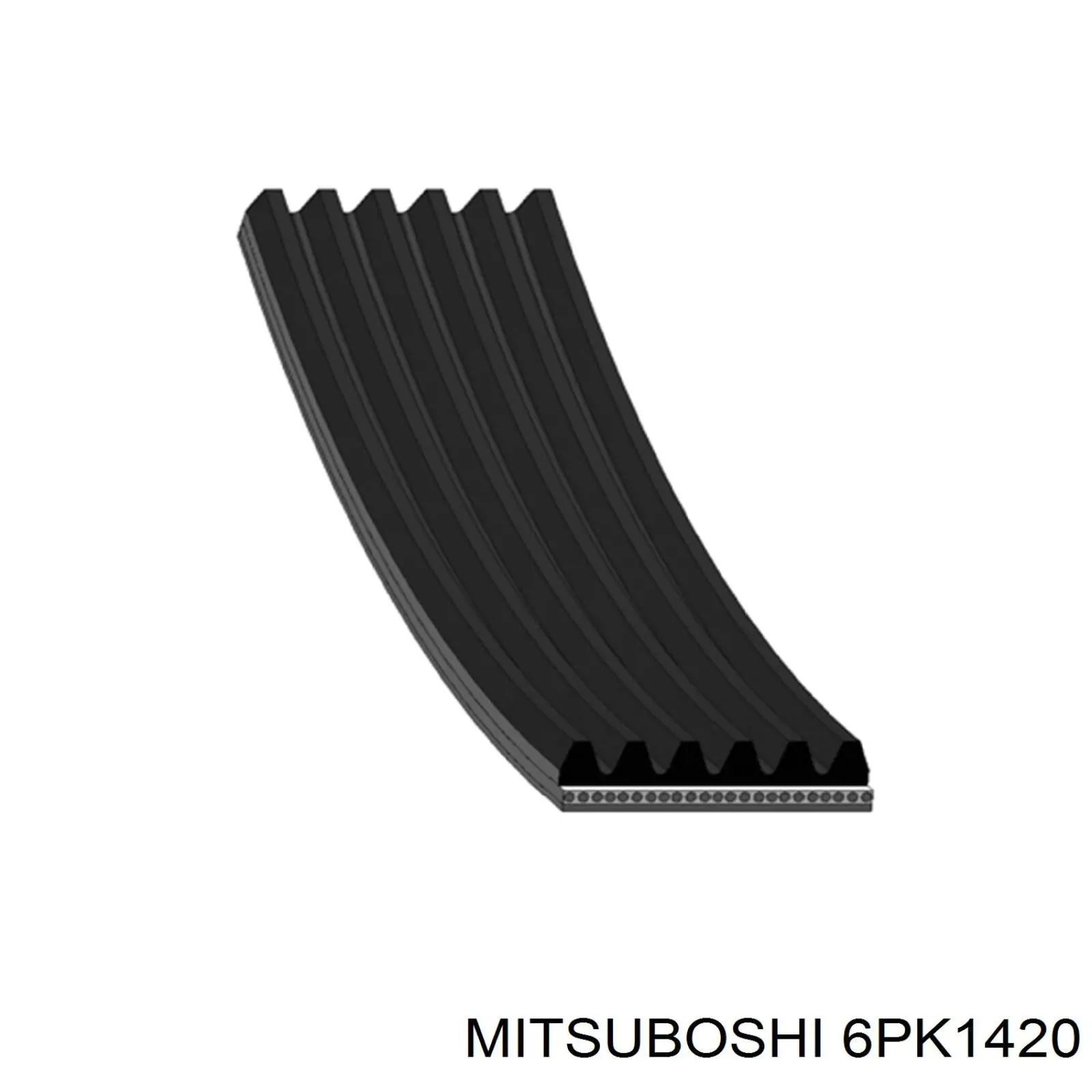 6PK1420 Mitsuboshi ремінь приводний, агрегатів