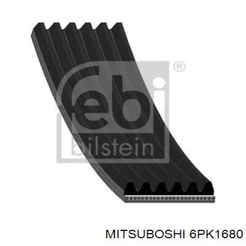 6PK1680 Mitsuboshi Поліклиновий ремінь