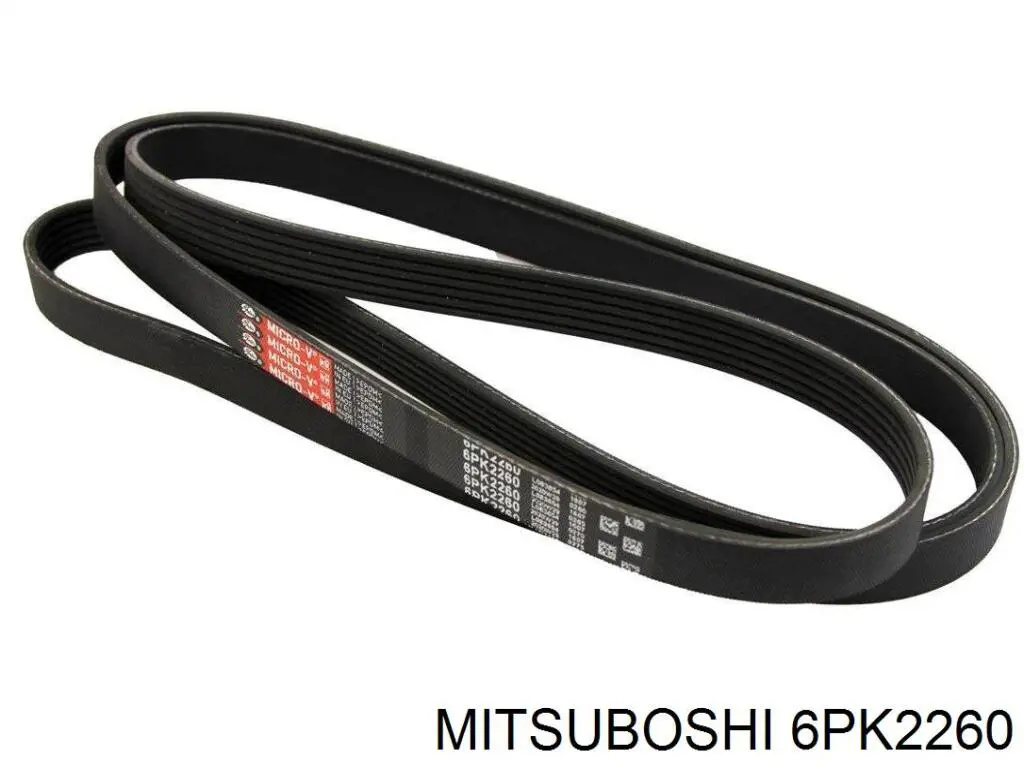 Купити 6PK2260 Mitsuboshi Ремінь генератора