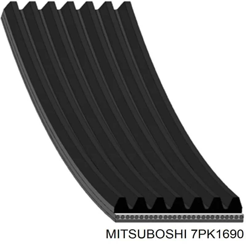 7PK1690 Mitsuboshi ремінь приводний, агрегатів