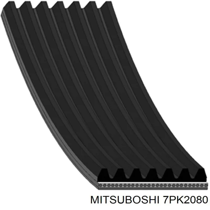 7PK2080 Mitsuboshi Поліклиновий ремінь