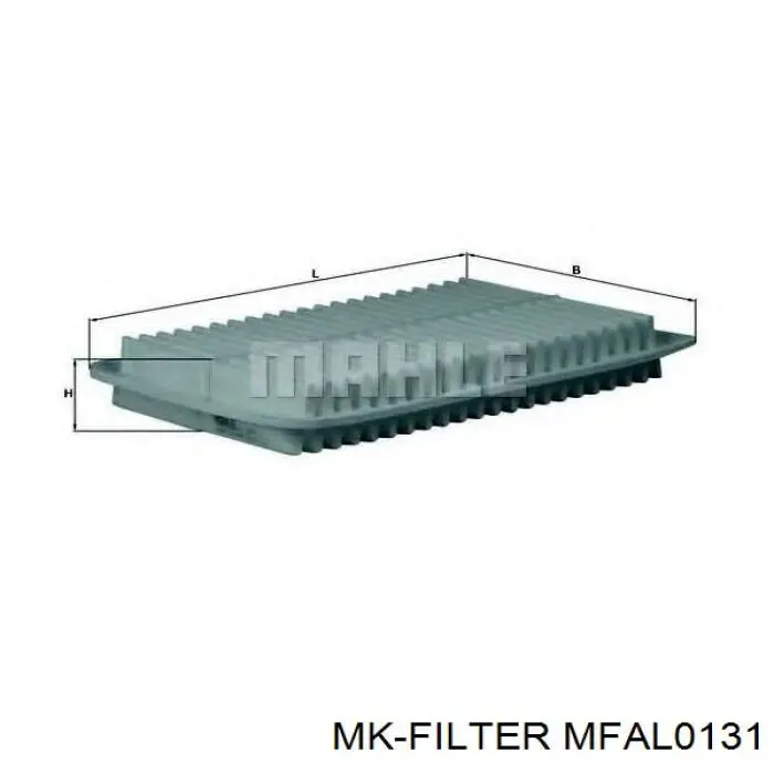 Купити MFAL0131 MK Filter Автомобільний фільтр повітря