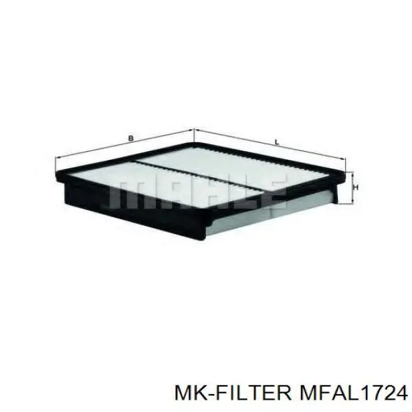 MFAL1724 MK Filter фільтр повітряний