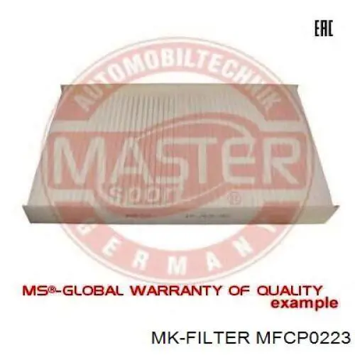 MFCP0223 MK Filter Внутрішньосалонний фільтр
