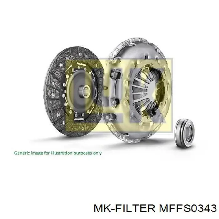 Купити MFFS0343 MK Filter Фільтр-відстійник палива грубої очистки