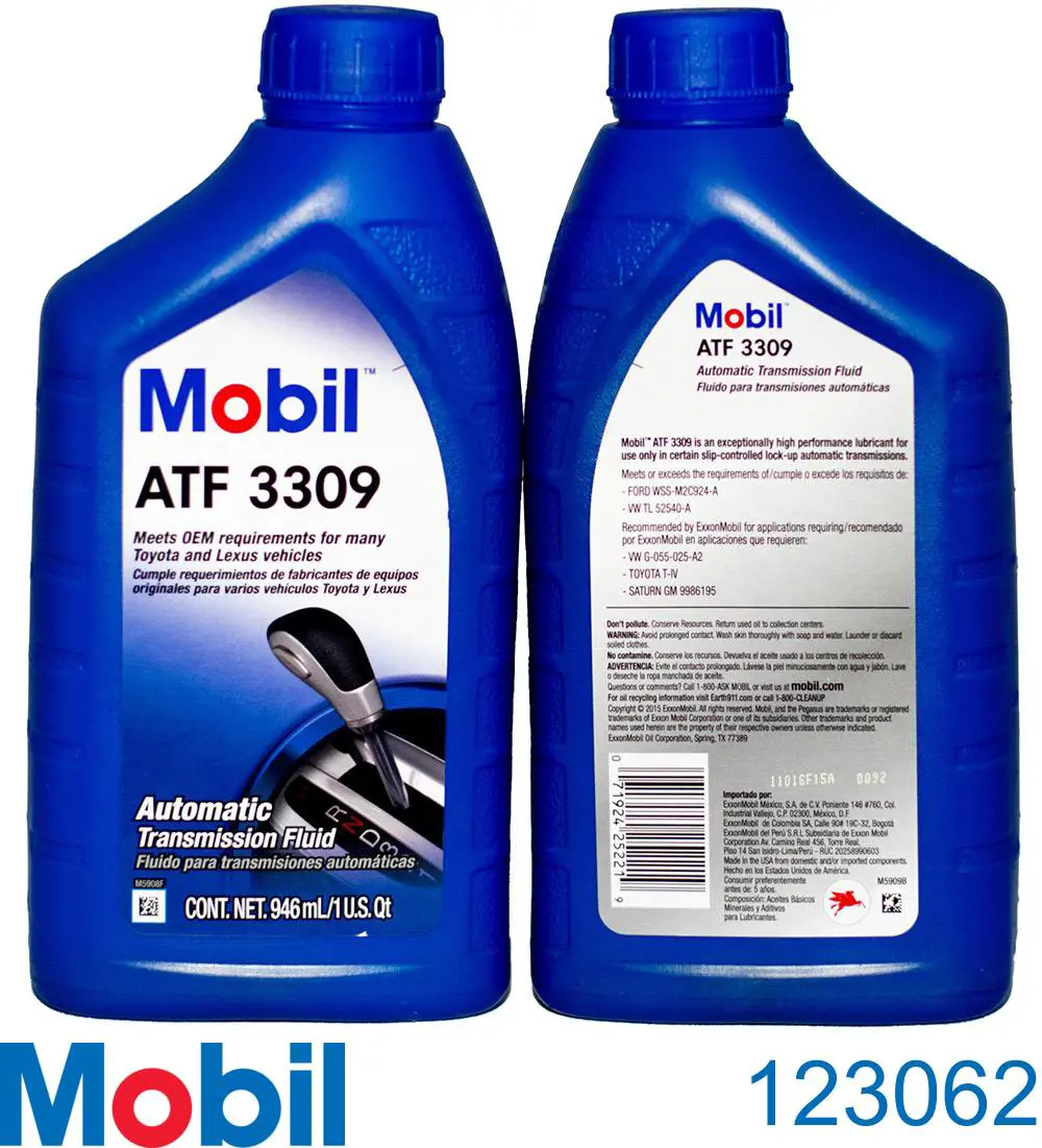 Масло коробки передач Mobil 123062 ціна, від 13.28 USD