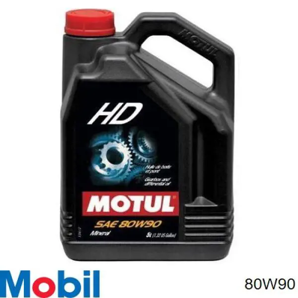 Масло коробки передач Mobil 80W90 ціна, від 11.10 USD