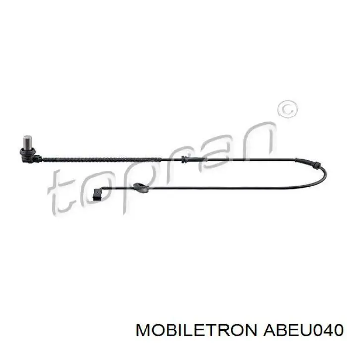 Передній датчик ABS Mobiletron ABEU040