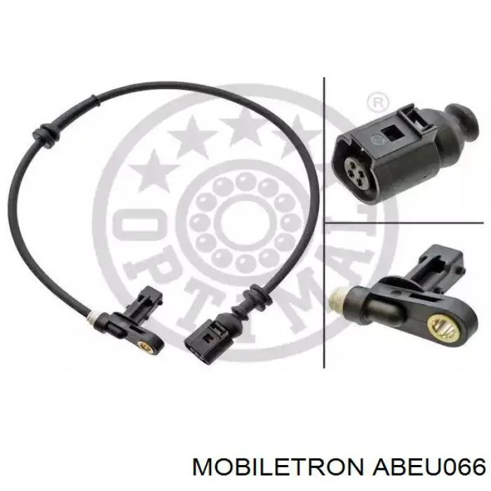 Купити ABEU066 Mobiletron Датчик АБС (ABS) передній