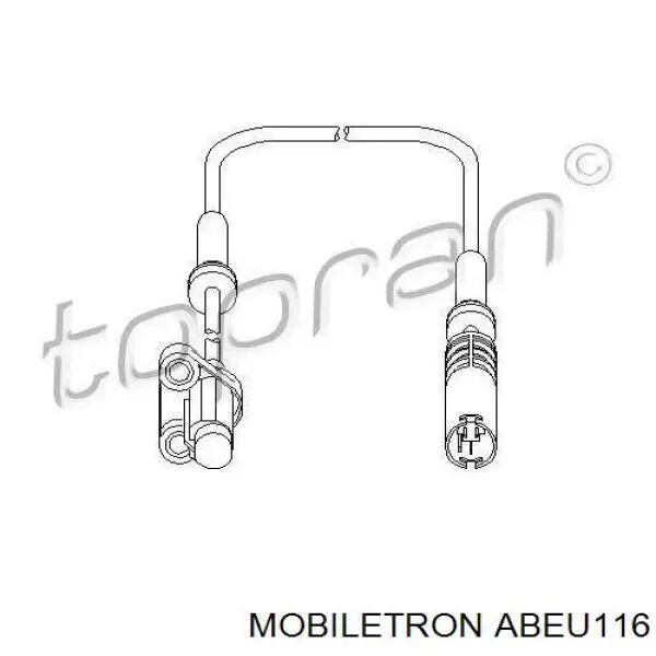 Датчик АБС передній ABEU116 Mobiletron