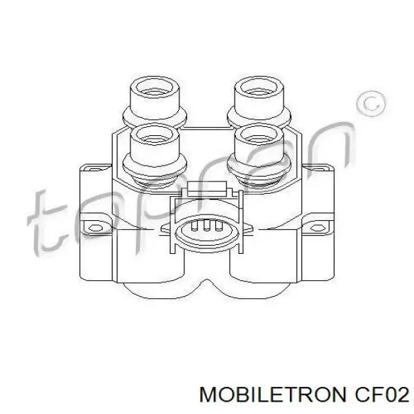 Котушка запалювання Mobiletron CF02 ціна, від 25.46 USD