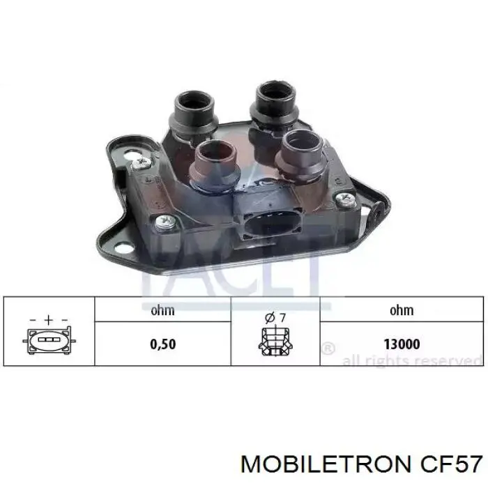 CF57 Mobiletron Котушка запалювання
