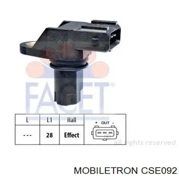 Датчик фаз Mobiletron CSE092 ціна, від 17.66 USD