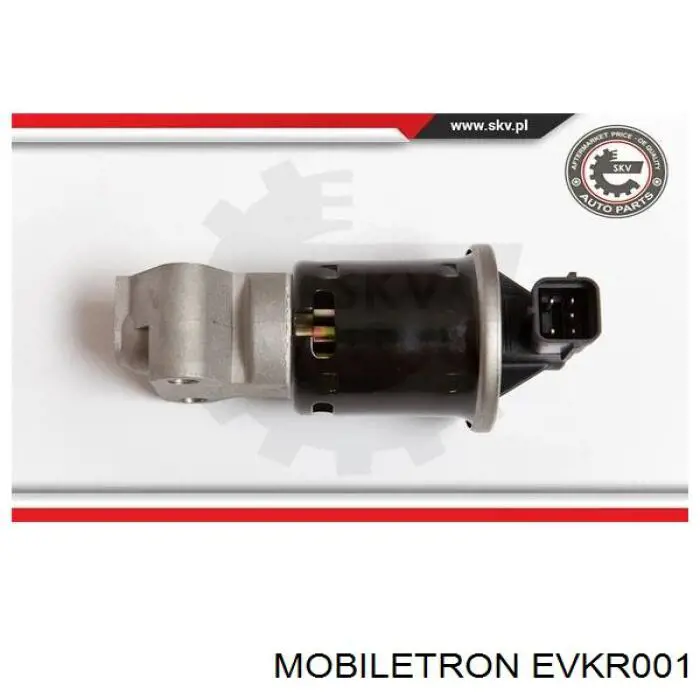 Клапан EGR Mobiletron EVKR001 ціна, від 55.88 USD