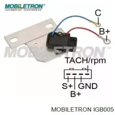 Комутатор системи запалювання Mobiletron IGB005 ціна, від 17.44 USD