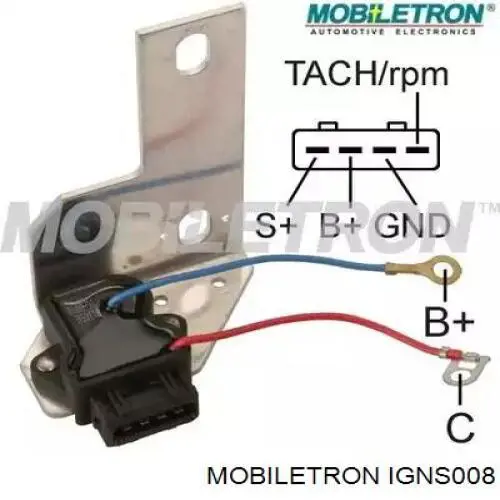 Комутатор системи запалювання Mobiletron IGNS008 ціна, від 24.25 USD