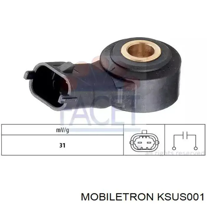 Датчик самозаймання Mobiletron KSUS001