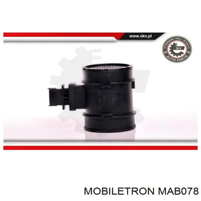 MAB078 Mobiletron датчик потоку (витрати повітря, витратомір MAF - (Mass Airflow))