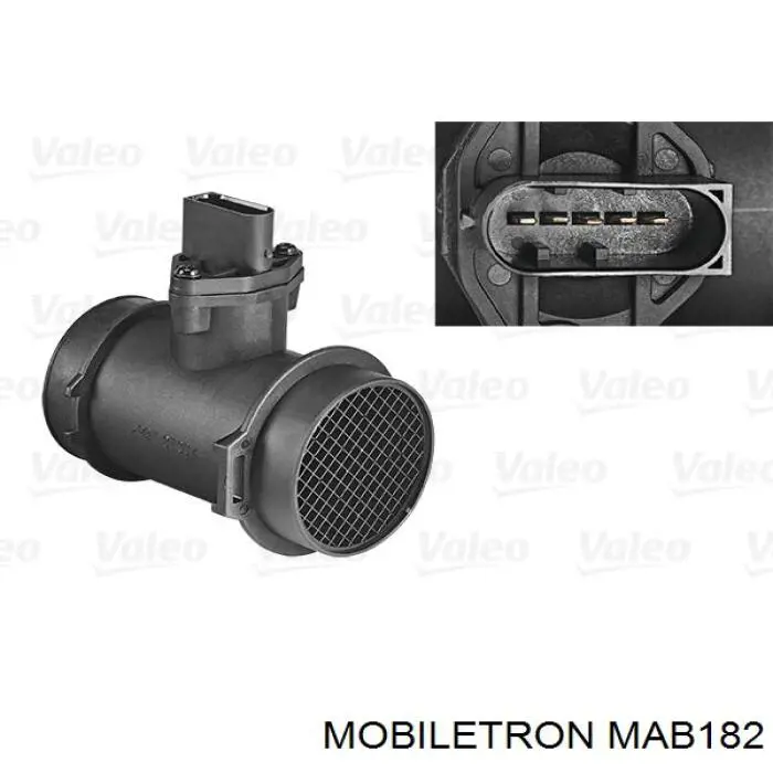 MAB182 Mobiletron датчик потоку (витрати повітря, витратомір MAF - (Mass Airflow))