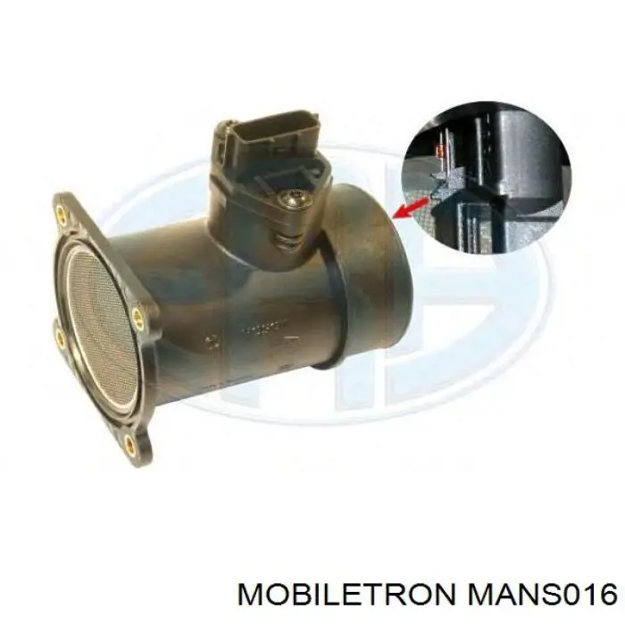 Датчик масової витрати повітря Mobiletron MANS016 ціна, від 41.55 USD