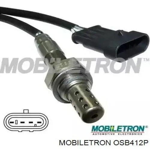 Лямбда датчик кисню Mobiletron OSB412P ціна, від 52.00 USD