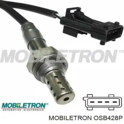 Лямбда-зонд, датчик кисню після каталізатора, правий OSB428P Mobiletron