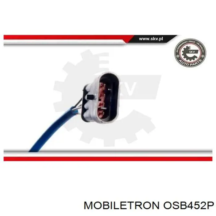 Лямбдазонд, датчик кисню до каталізатора Mobiletron OSB452P ціна, від 36.34 USD
