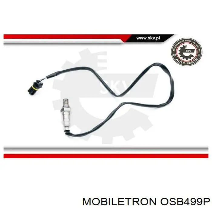 Лямбдазонд, датчик кисню до каталізатора Mobiletron OSB499P ціна, від 42.85 USD