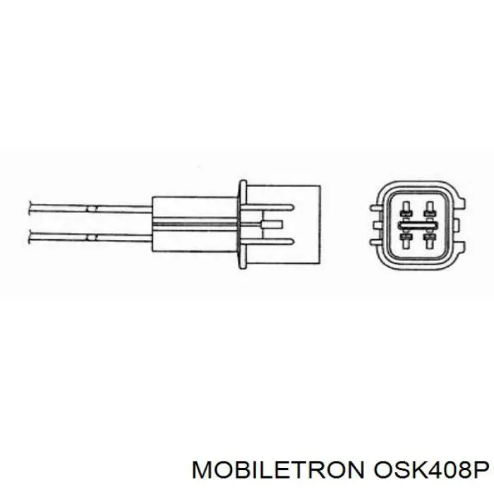 Купити OSK408P Mobiletron Лямбда зонд, датчик кисню