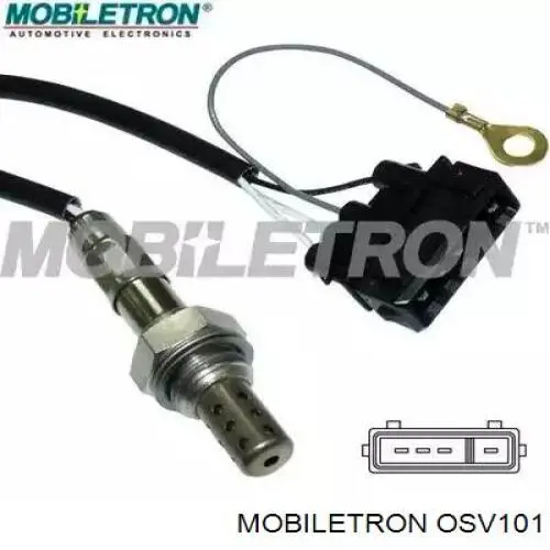 Лямбдазонд, датчик кисню до каталізатора OSV101 Mobiletron