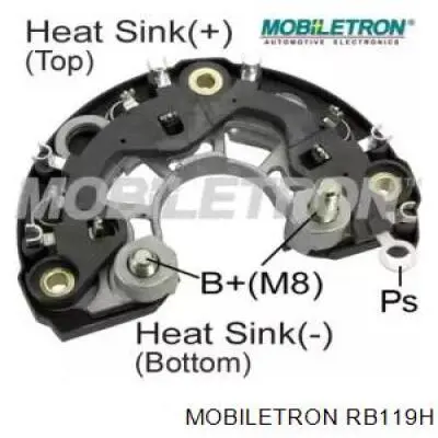 Купити RB119H Mobiletron Діодний міст