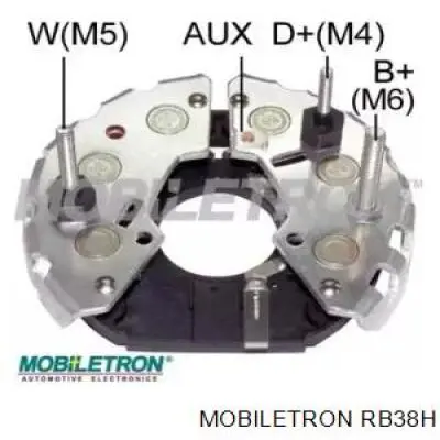 Міст доданий генератора Mobiletron RB38H ціна, від 6.33 USD