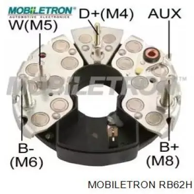 Міст доданий генератора Mobiletron RB62H ціна, від 23.65 USD