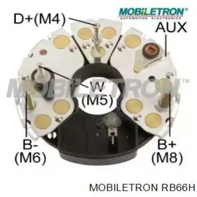 Міст доданий генератора Mobiletron RB66H ціна, від 21.94 USD