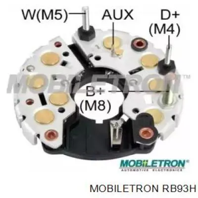 RB93H Mobiletron міст доданий генератора