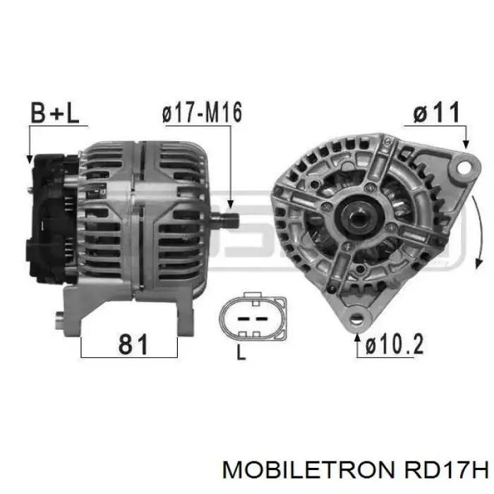 Діодний міст ARC1012 As-pl