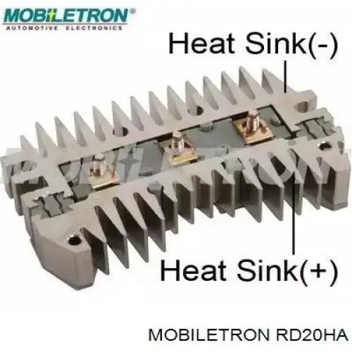 Міст діодний генератора RD20HA Mobiletron