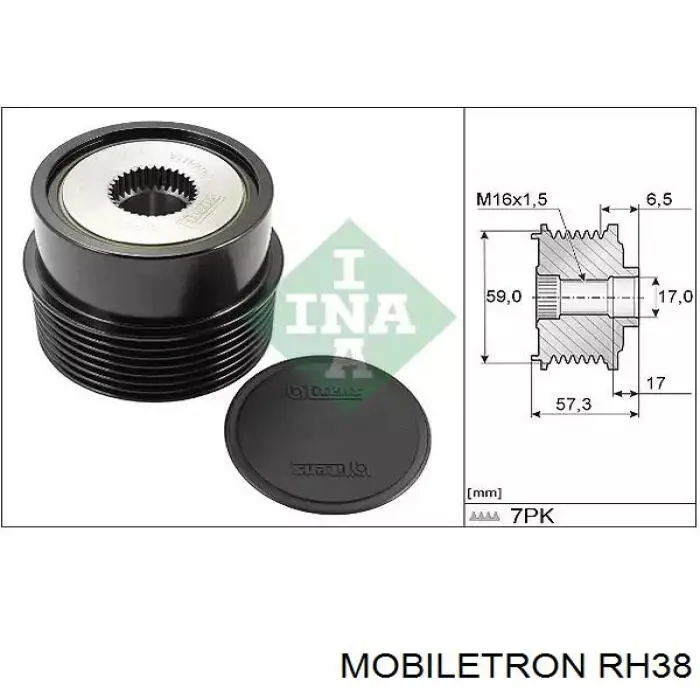 RH38 Mobiletron Діодний випрямляч