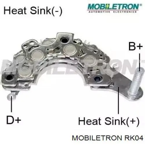 Купити RK04 Mobiletron Діодний міст