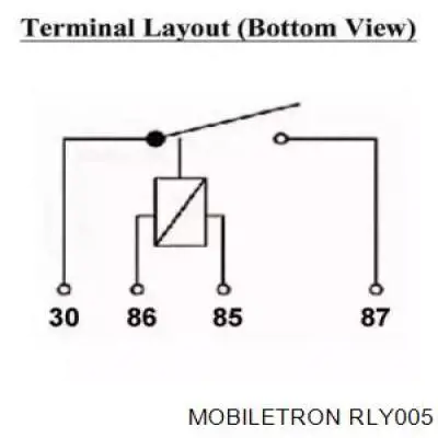 Блок перемикання кондиціонера RLY005 MOBILETRON