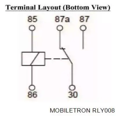 Реле електричне багатофункціональне RLY008 Mobiletron