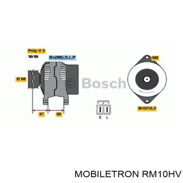 Міст доданий генератора Mazda F8B118W60 ціна, від 16.86 USD