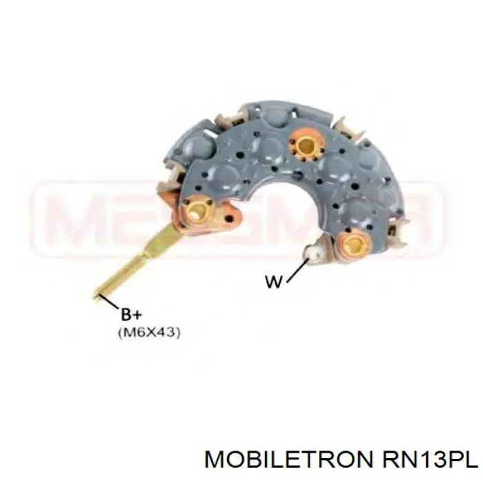 RN13PL Mobiletron міст доданий генератора