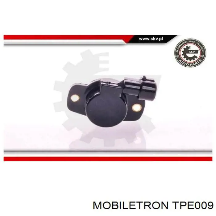 TPE009 Mobiletron датчик положення дросельної заслінки (потенціометр)