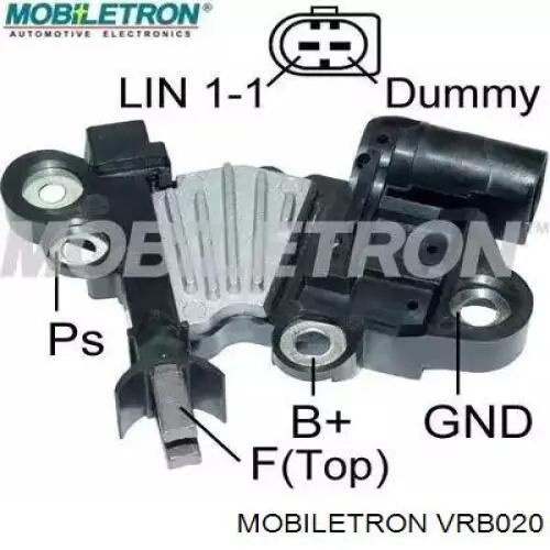 Купити VRB020 Mobiletron Реле регулятор напруги генератора