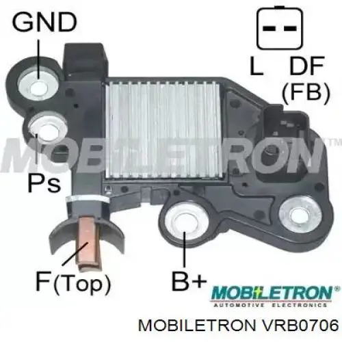 Реле зарядки генератора Mobiletron VRB0706 ціна, від 19.92 USD