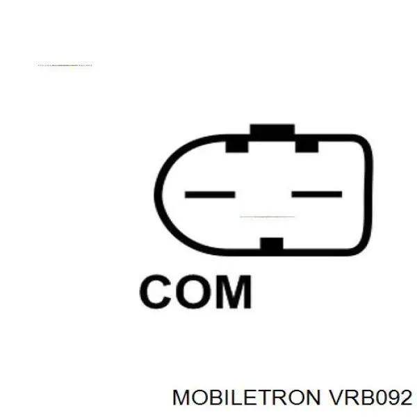 Купити VRB092 Mobiletron Реле регулятор напруги генератора