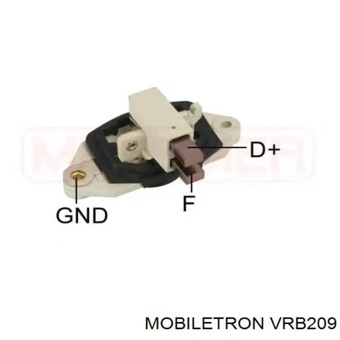 VRB209 Mobiletron реле-регулятор генератора, (реле зарядки)